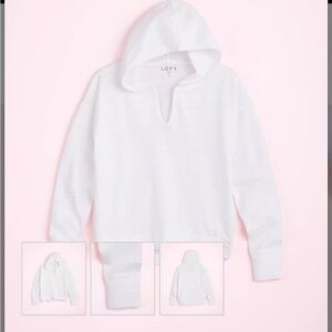 Loft oversized high/low beachy hoodie.